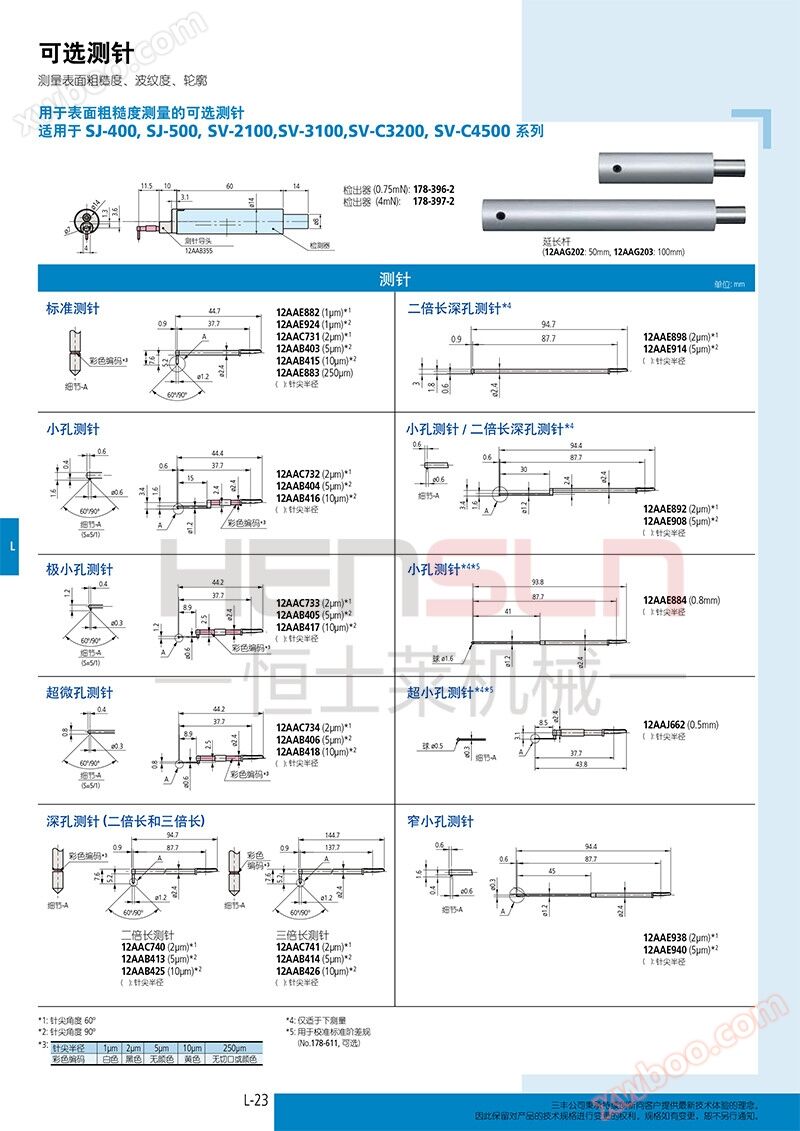 SJ-500SV-2000表面粗糙度仪