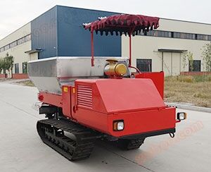 Esparcidor autopropulsado de orugas de acero inoxidable de la serie 2fzgb