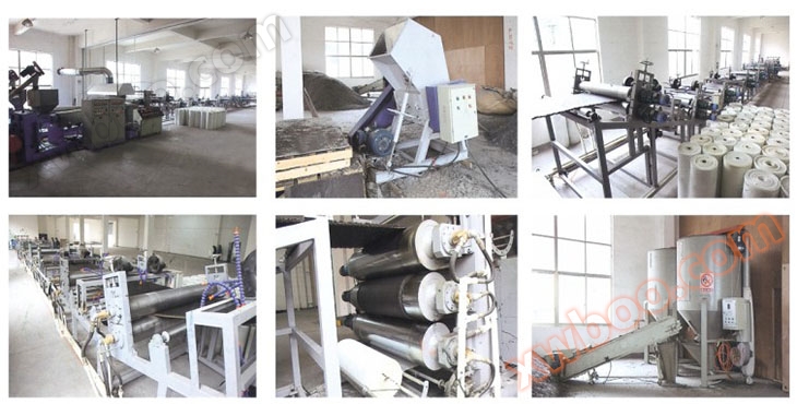 Composite building material template extrusion production line